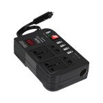 Hot Sales Autobatterie 12V bis 220V Digital anzeige Solar auto 300W Hochleistungs-Auto ladegerät Modifizierte Sinus welle